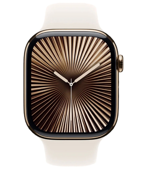 умные часы apple watch s10 42 mm gold titanium case starlight sport band s/m (mx063) умные часы apple watch s10 42 mm gold titanium case starlight sport band s/m (mx063)