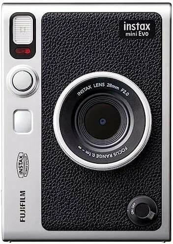 фотоаппарат моментальной печати fujifilm instax mini evo usb black