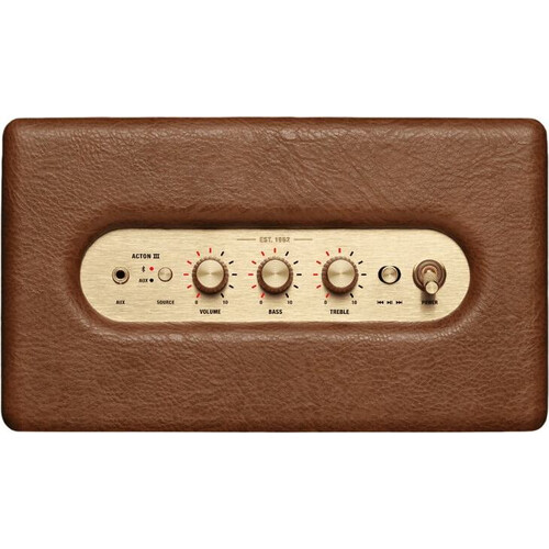 портативная акустика marshall acton 3 brown 