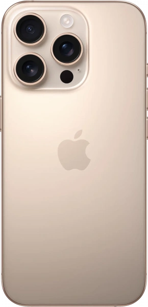 смартфон apple iphone 16 pro 128 гб, desert titanium (nano-sim + nano-sim)