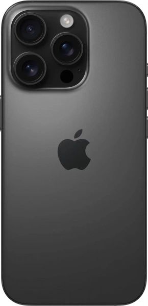 смартфон apple iphone 16 pro 128 гб, black titanium (nano-sim + nano-sim)