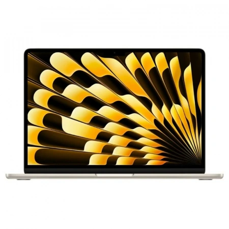 ноутбук apple macbook air 15 (2025) m4 24/512 starlight (mc6l4)