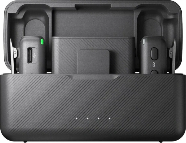 беспроводной микрофон dji mic 2 (2 tx + 1 rx + charging case)