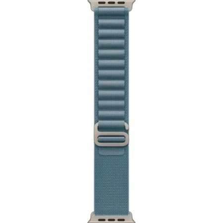 умные часы apple watch ultra 3 49 natural titanium case with s light blue alpine loop