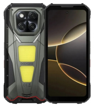 смартфон doogee v max play 16/512 гб, battle rust
