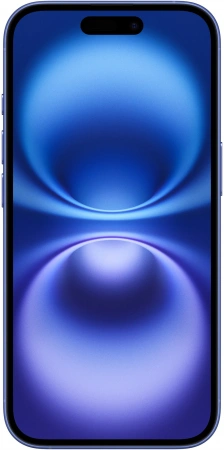 смартфон apple iphone 16 128 гб, ultramarine (nano-sim + esim)