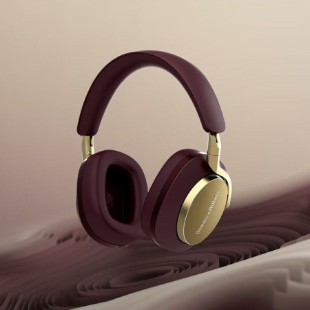 беспроводные наушники bowers & wilkins px8 royal burgundy