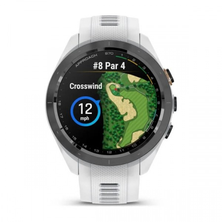 умные часы watch garmin approach s70 42 white 010-02746-10