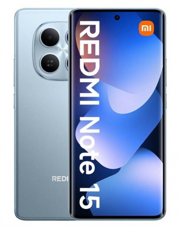 смартфон xiaomi redmi note 15 8/256 гб glacier blue смартфон xiaomi redmi note 15 8/256 гб glacier blue