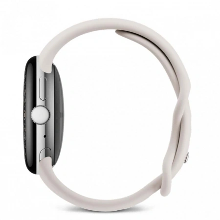 pixel watch 4 41 wi-fi polished silver/porcelain active band