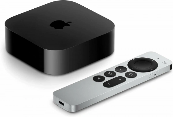 apple tv (2022)4k 64 гб, black (mn873)