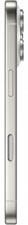 смартфон apple iphone 16 pro 128 гб, white titanium (nano-sim + esim)