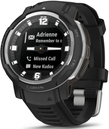 умные часы watch garmin instinct crossover black 010-02730-03