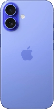 смартфон apple iphone 16 plus 128 гб, ultramarine (nano-sim + esim)