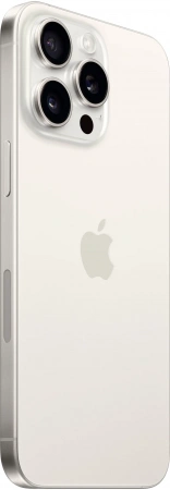 смартфон apple iphone 15 pro max 1 тб, white titanium (nano-sim + esim)