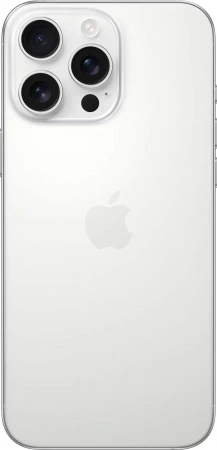 смартфон apple iphone 16 pro 128 гб, white titanium (nano-sim + esim)
