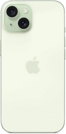 смартфон apple iphone 15 plus 128 гб, green (nano-sim + esim)