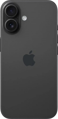 смартфон apple iphone 16 128 гб, black (nano-sim + esim)