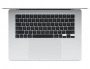 ноутбукapple macbook air 15 (2025) m4 24/512 silver (mc6j4)