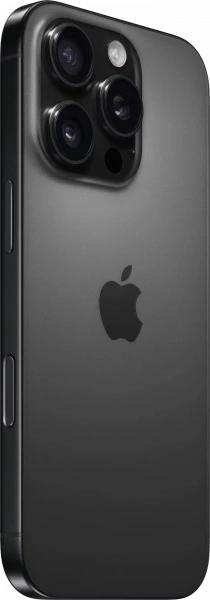 смартфон apple iphone 16 pro 128 гб, black titanium (nano-sim + nano-sim)