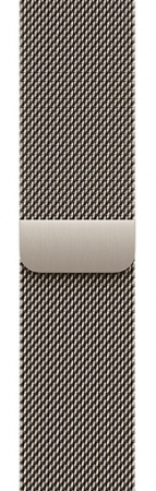 умные часы apple watch s11 46mm natural titanium case with milanese loop natural m/l