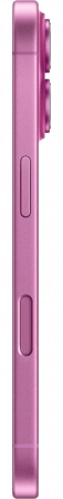смартфон apple iphone 16 256 гб, pink (nano-sim + esim)