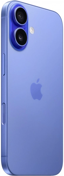 смартфон apple iphone 16 256 гб, ultramarine (nano-sim + esim)