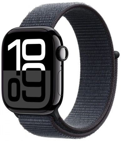 умные часы apple watch s10 42 mm jet black aluminum case sport loop умные часы apple watch s10 42 mm jet black aluminum case sport loop