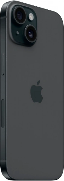 смартфон apple iphone 15 256 гб, black (nano-sim + esim)