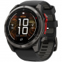 умные часы watch garmin fenix 8 51 microled sapphire carbon gray dlc titanium black / pebble gray