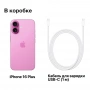смартфон apple iphone 16 plus 128 гб, pink (esim) смартфон apple iphone 16 plus 128 гб, pink (esim)