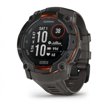 умные часы watch garmin instinct 3 50 amoled black/charcoal band 010-03020-00 умные часы watch garmin instinct 3 50 amoled black/charcoal band 010-03020-00
