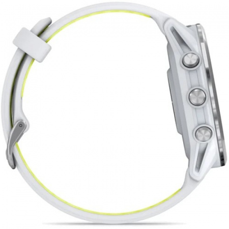 умные часы watch garmin forerunner 970 47mm titanium whitestone/yellow 010-02969-11