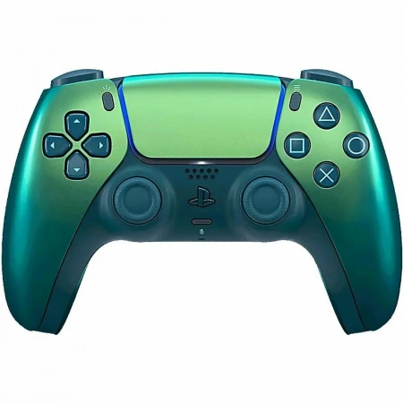 геймпад sony playstation 5 dualsense chrome teal геймпад sony playstation 5 dualsense chrome teal