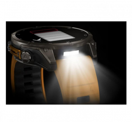 умные часы watch garmin fenix 8 51 amoled sapphire titanium spark orange 010-02905-11