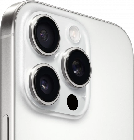 смартфон apple iphone 16 pro 128 гб, white titanium (nano-sim + esim)