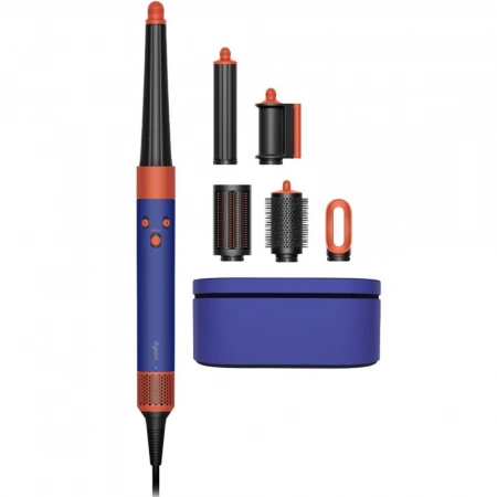 стайлер dyson hs08 airwrap id long barrel vinca blue/topaz orange стайлер dyson hs08 airwrap id long barrel vinca blue/topaz orange