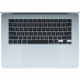 ноутбук macbook air 15 (2025) m4 16/512 sky blue (mc7c4) 