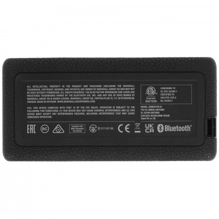 портативная акустика marshall emberton iii black and brass 